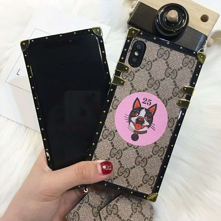 トランク型 iphone8plusカバー GUCCI